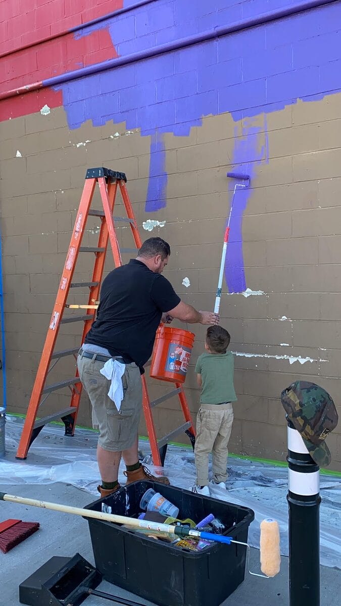 Watch Andaluz The Artist Paint a Mural at SOCIAL Costa Mesa This