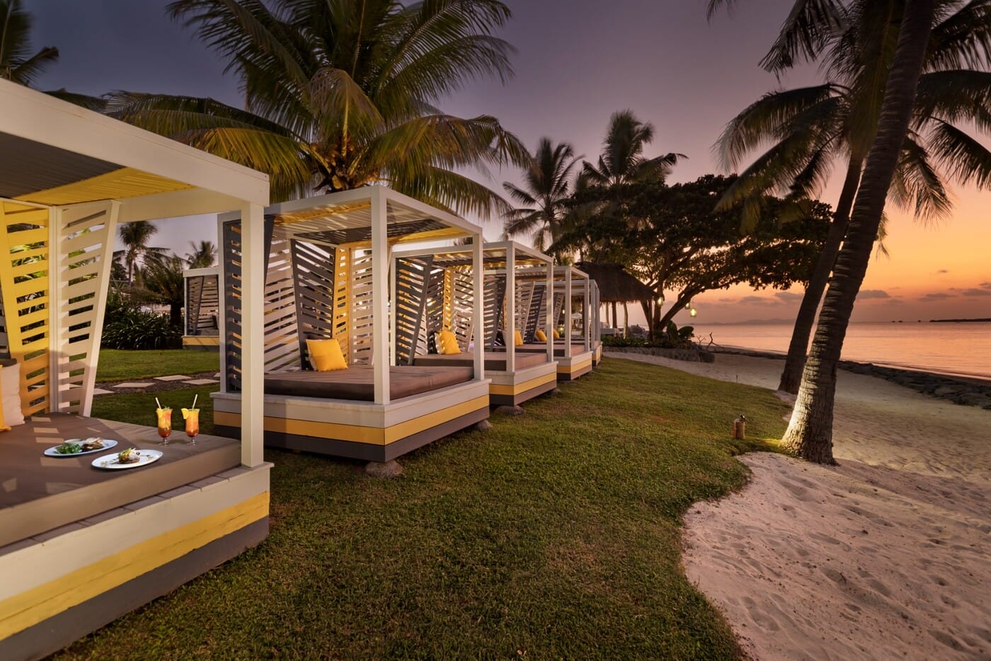 Sofitel Fiji Resort & Spa - Day Beds at Waitui Beach Club