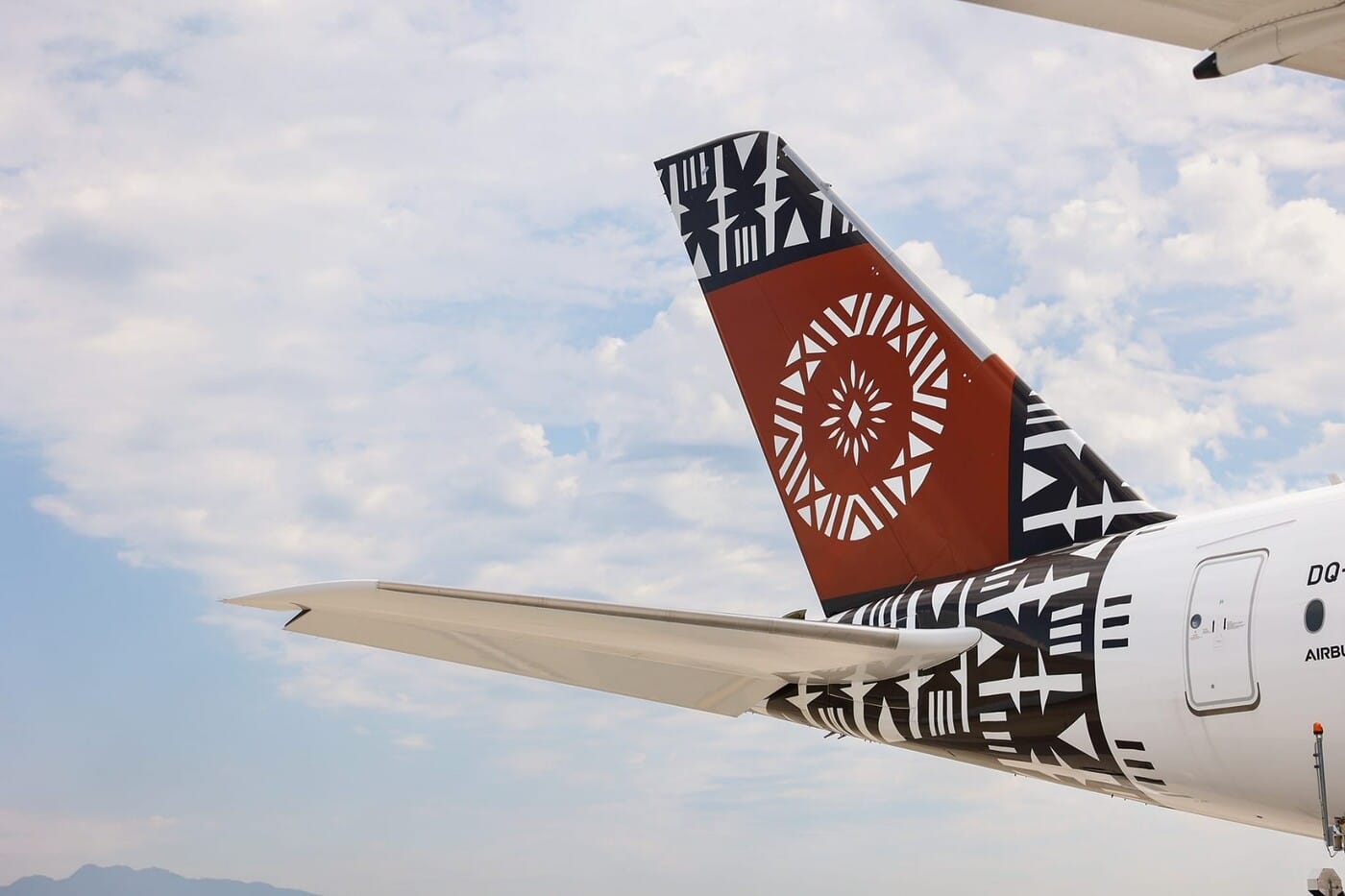 Sofitel Fiji Resort & Spa - Fiji Airways_ Teteva symbol was designed by renowned Masi artist Makereta Matemosi