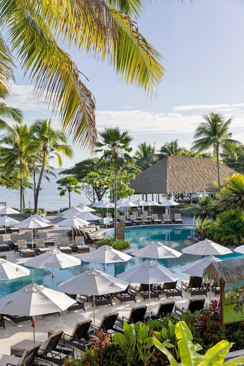Sofitel Fiji Resort & Spa - Main swimming pool vertical