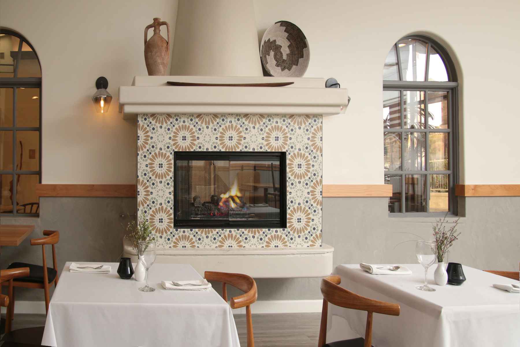 Azure Palm Cafe Seating