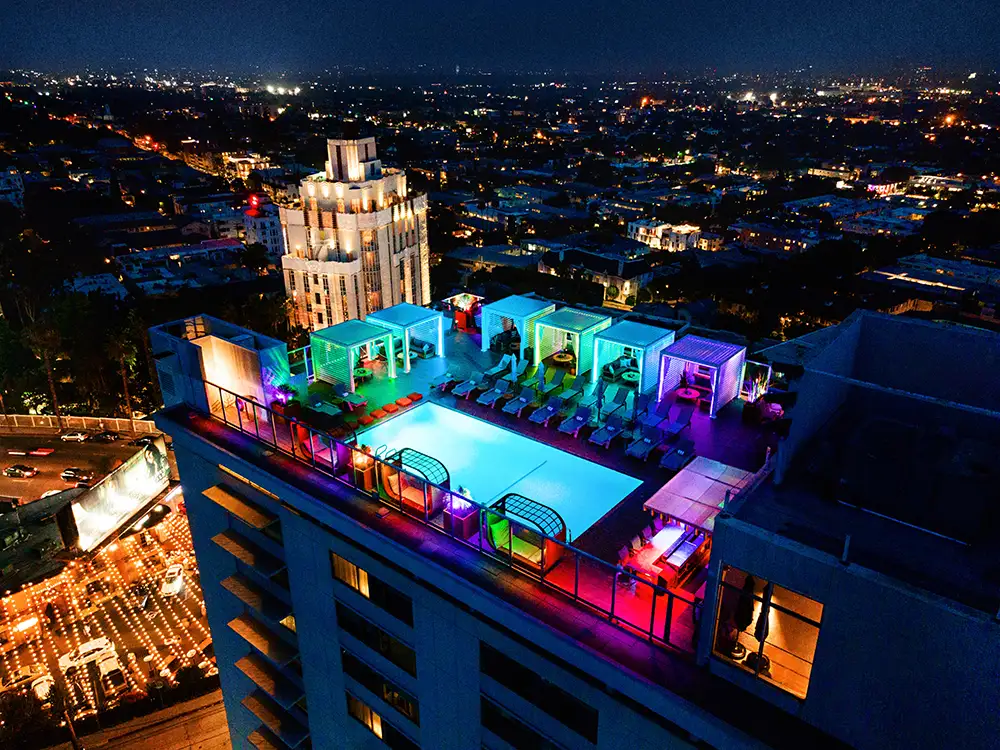 LA Rooftop Pools