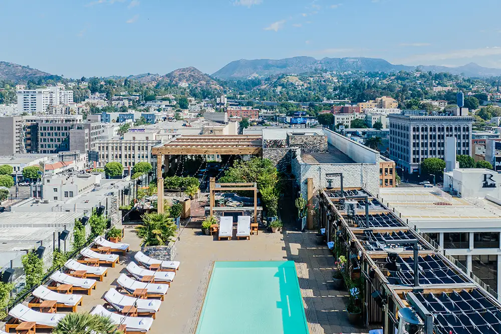 LA Rooftop Pools