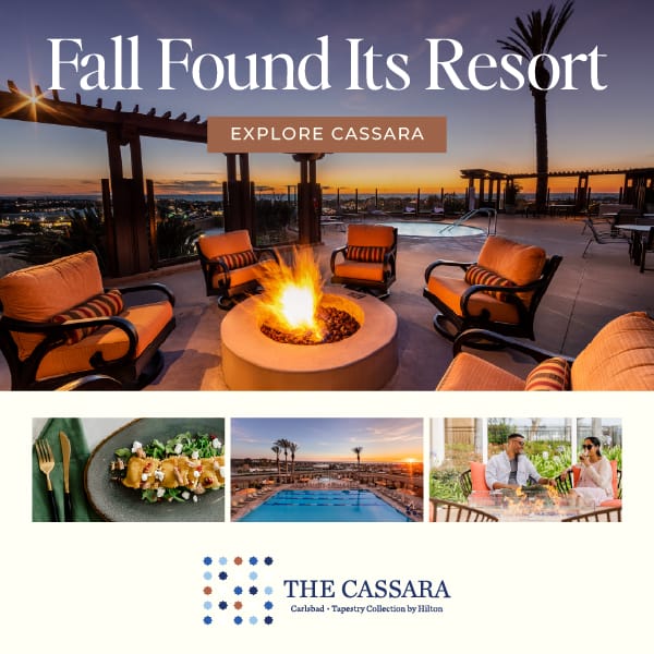 Advertisement: SD – In Story Ad – The Cassara Carlsbad, Tapestry Collection by Hilton