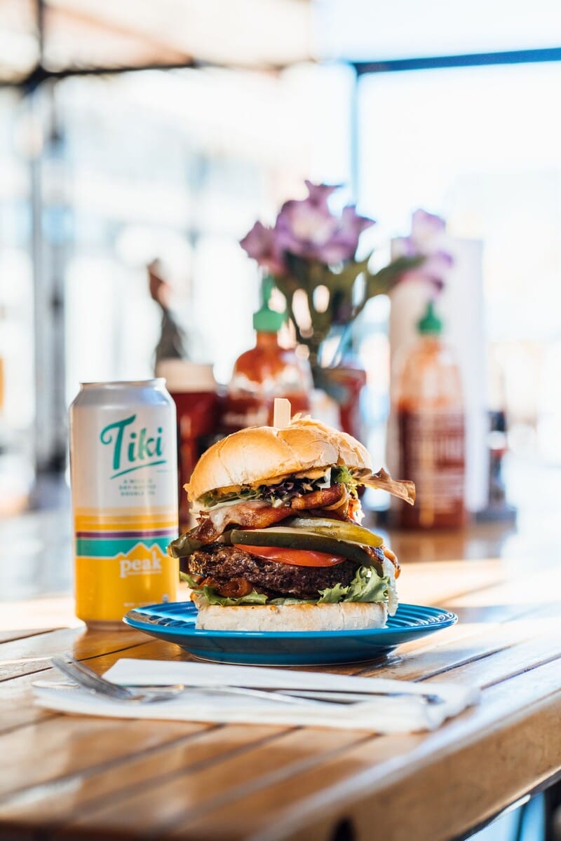 cru cafe burger_credit Corey Favino_1341