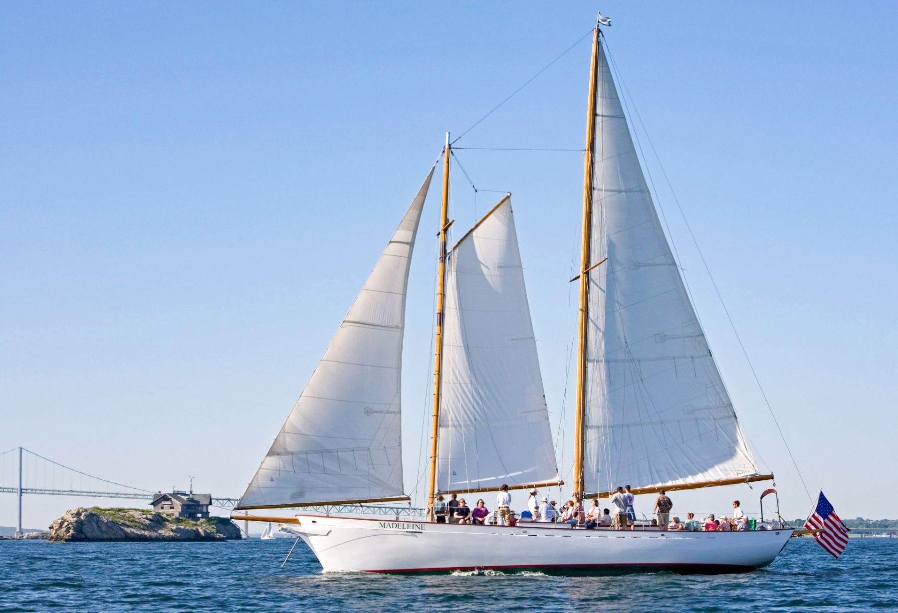 madeleine bridge_credit Classic Cruises of Newport