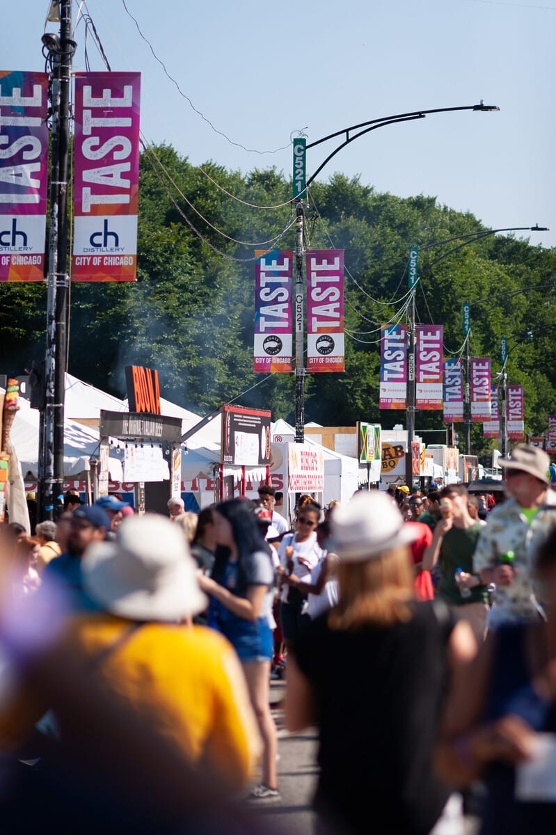 Taste of Chicago Grant Park 3 photo by Patrick L. Pyszka, City of Chicago