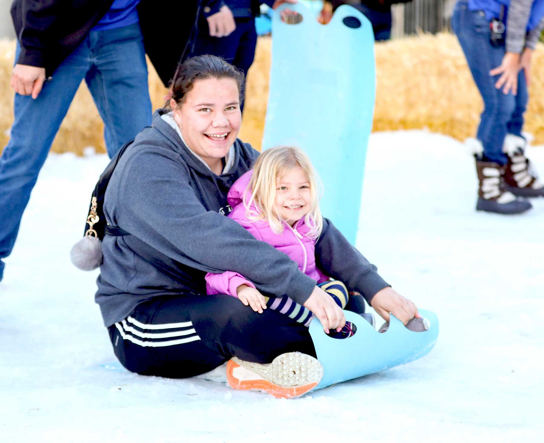 Poway Winter Festival - Snow Hill - Big Big Smiles - HiRes - Medium Sized