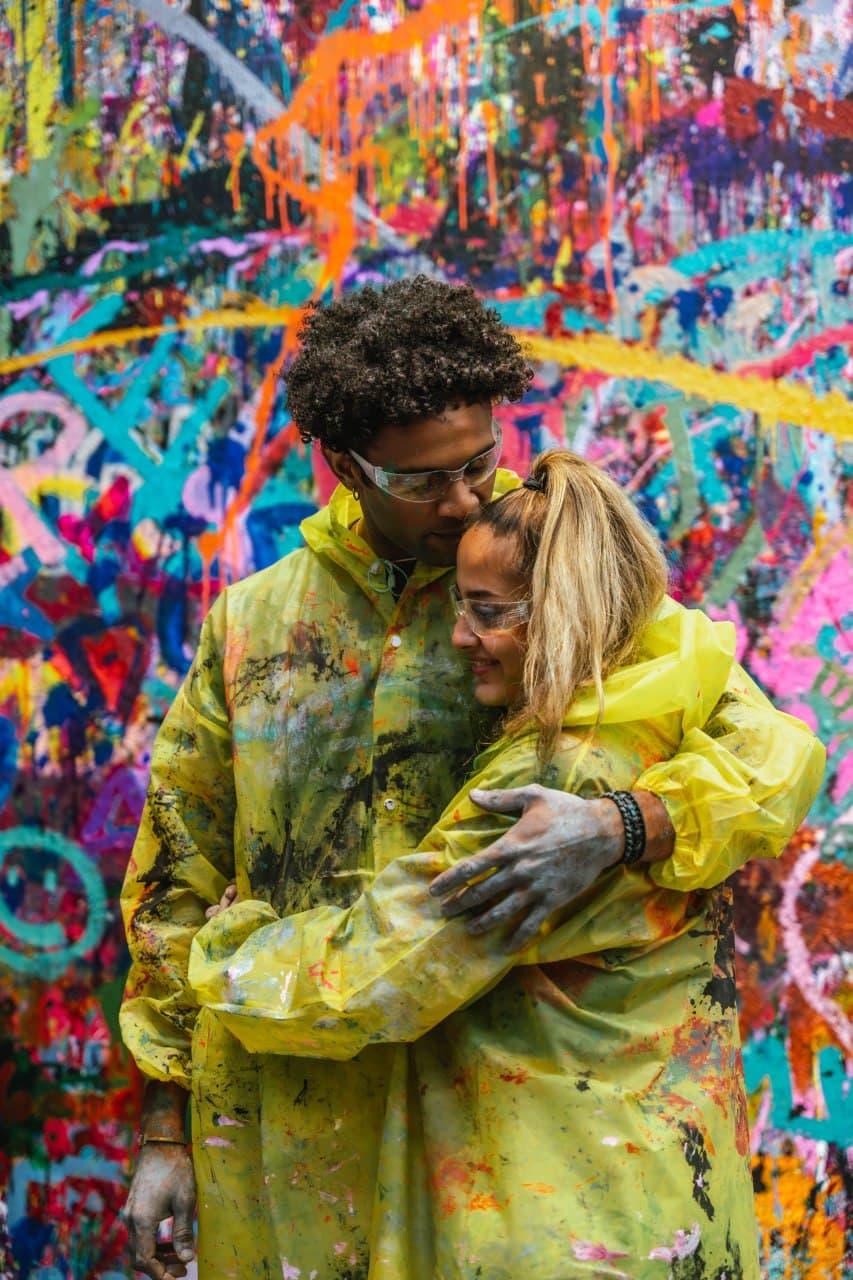 Shot of Art romantic date3-min