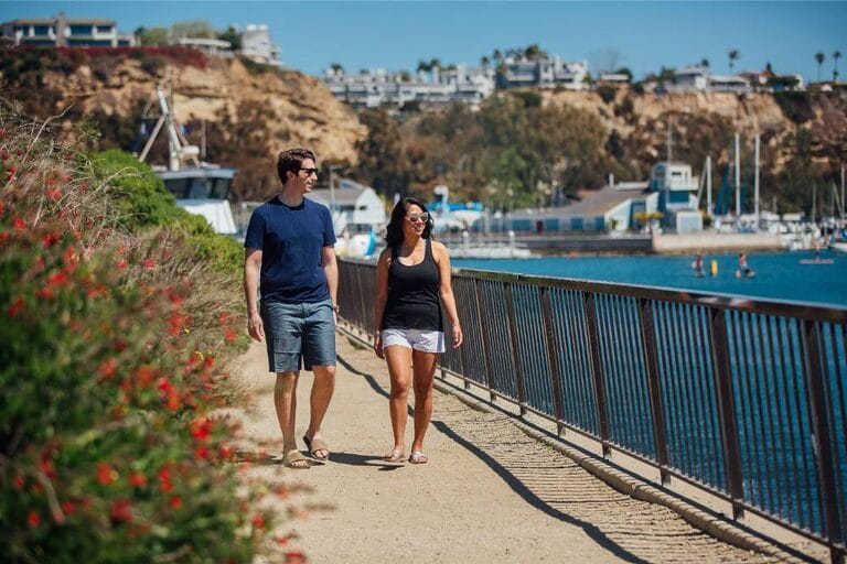 Dana Point Harbor Couples Ocean Institute Walk 13