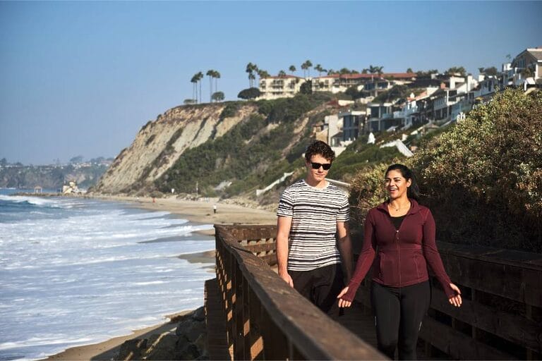 Visit Dana Point Couples Salt Creek Beach Walk 2