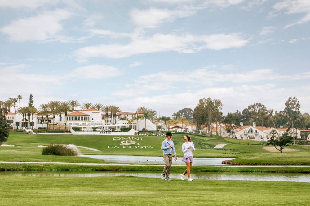 Omni La Costa Resort & Spa 2025 Brand Summer Lifestyle SANRST - couples golf 2