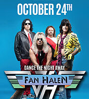 Fan Halen on October 24th at SeaLeg