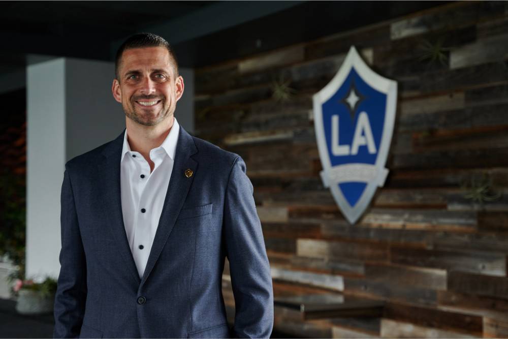 LA Galaxy Soccer Celebration