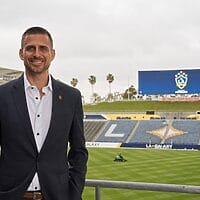 LA Galaxy Soccer Celebration