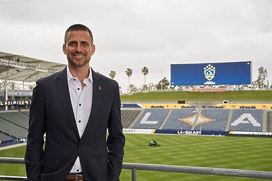 LA Galaxy Soccer Celebration