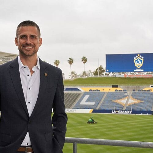 LA Galaxy Soccer Celebration
