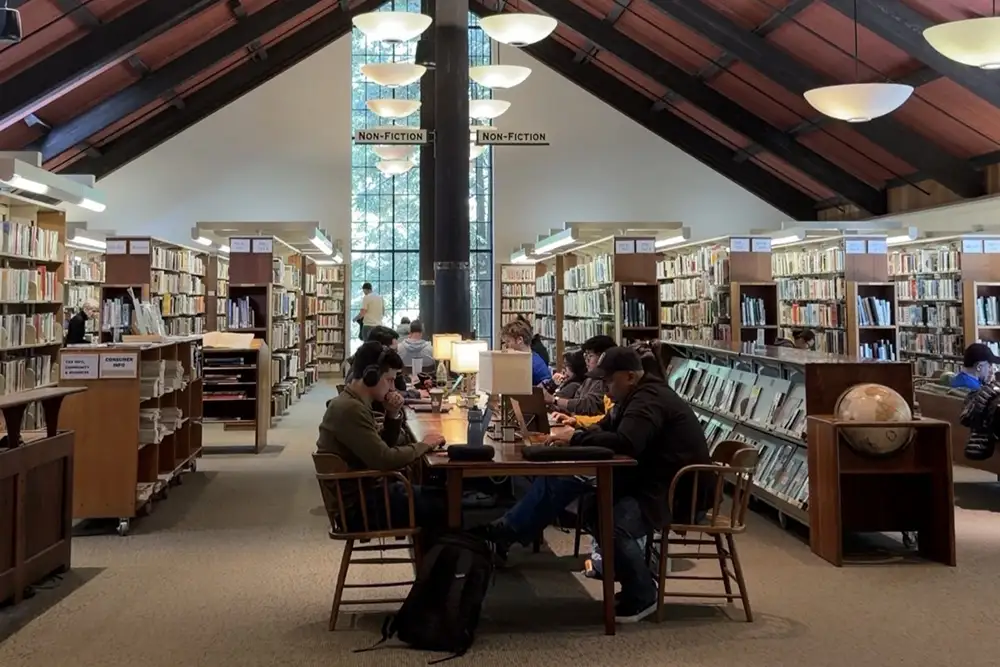 Cozy Library Marin