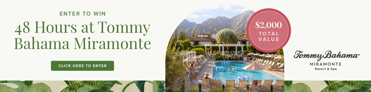 Advertisement: All – Billboard Ad – Tommy Bahama Miramonte Resort & Spa